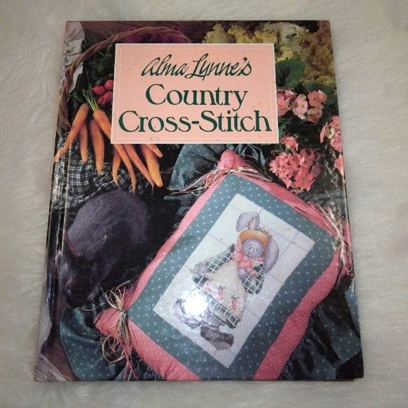 BOOK Counted Cross Stitch, Alma Lynne's Country Cross Stitch - Picture 1 of 16